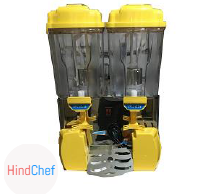 येलो जूस डिस्पेंसर डबल टैंक