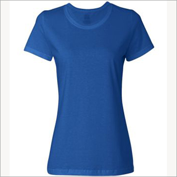Dark Blue Round Neck T-Shirt