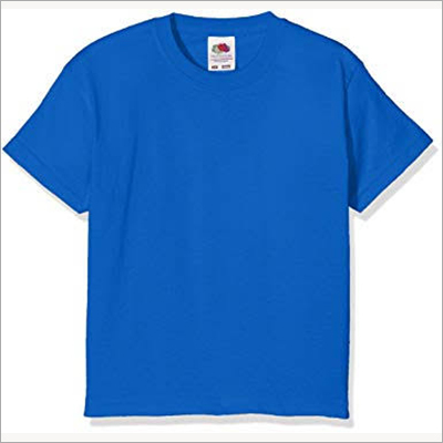 Round Neck Blue t Shirt