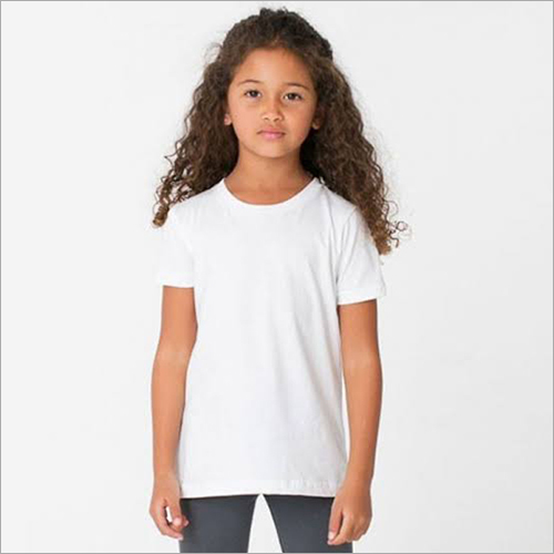 White Round Neck T-Shirt