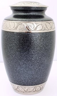 Grey Pewter Cremation Urn