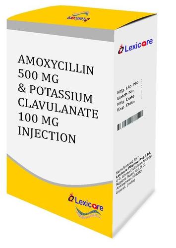 Amoxycillin  and Potassium Clavulanic Acid Injection