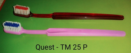Quest - Plastic Oval Head Brush, 15-20 Grams | Easy to Use, Flexible, Soft