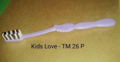 Kids Love - Plastic Oval Brush, 15-20 Grams Weight | Easy to Use, Flexible, Soft