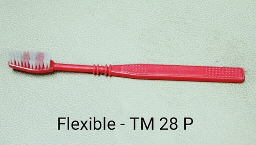 Flexible Oval Brush - Plastic , Manual Energy Source | Easy to Use, Soft, Lightweight 15-20 Grams