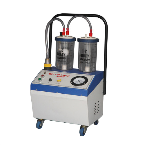 Suction Medical Machine - Steel 500 Watt Power | High Vacuum Portable Semi-Automatic and Manual Modes