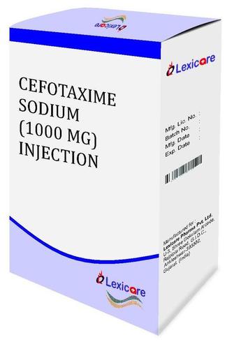 Cefotaxime Sodium Injection 1000 mg