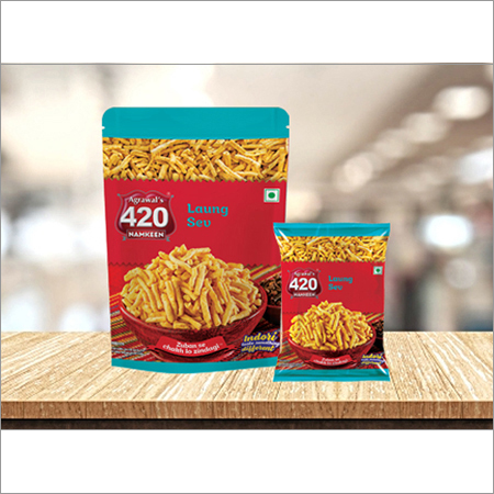 Laung Sev - 150GM, Crispy Texture, Spicy Flavor with High Purity and Longer Shelf Life