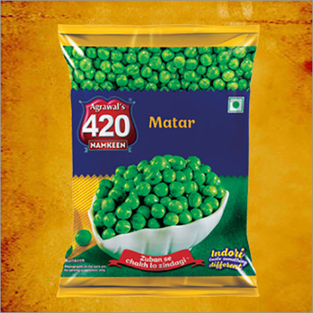 Matar Namkeen - 100G Airtight Packaging | Fat Free Crispy Texture Tempting Sour & Spicy Taste Easy to Digest Quality Ingredients