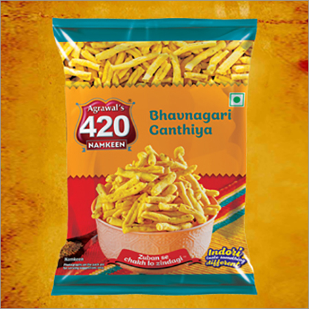 Bhavnagari Gathiya - 100G Pack, Crispy and Spicy Snack with Excellent Taste