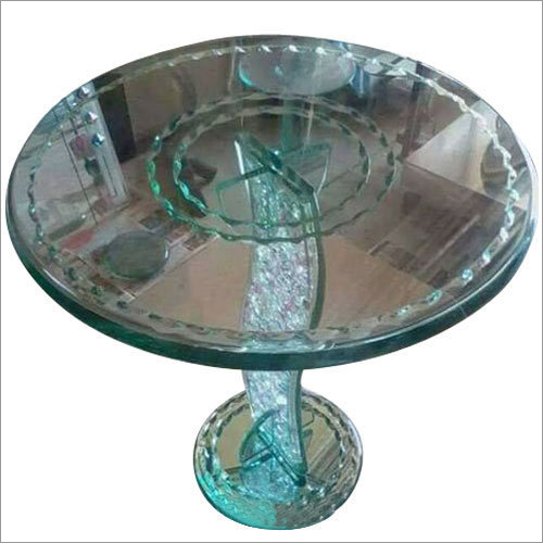 Glass Round Table