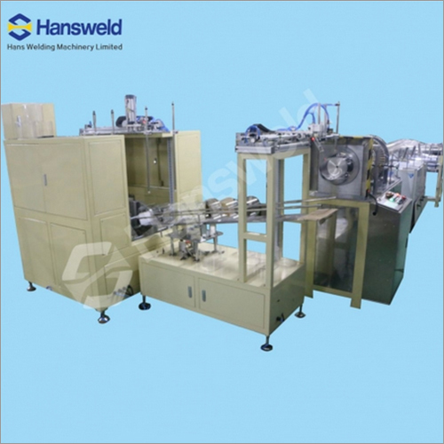 Automatic PVC PET Cylinder Tube Edge Curling Machine