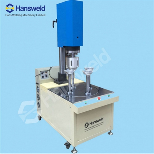 Ultrasonic Cylinder Tube Bottom Lid Welding Machine