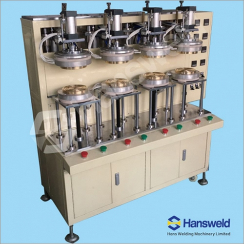 PVC Plastic Cylinder Tube Bottom Edge Curling Machine