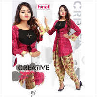 Ladies Dhoti Salwar - Rayon, Free Size, Pink Color | Casual Ankle Length, Printed Style, Ultra Comfortable Design