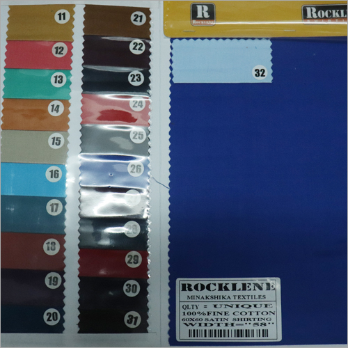 Shirt Fabric - Cotton Yarn, Smooth Texture, Available in Various Designs & Colors, No Shrinkage, Easy to Iron, Excellent Absorbency
