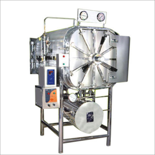 Horizontal Autoclave Rectangular (Double Door) Door Type: Double Door