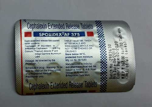 cephalexin extended release tablets
