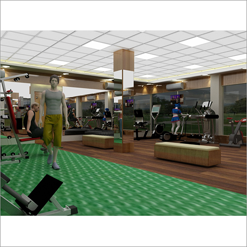 Gym Interior Decoration By RAJESH SHARMA INTERIOR DESIGNERS LLP