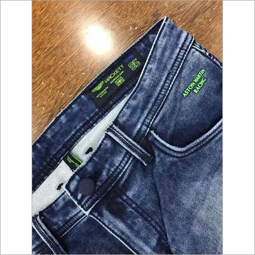 Mens Plain Denim Jeans