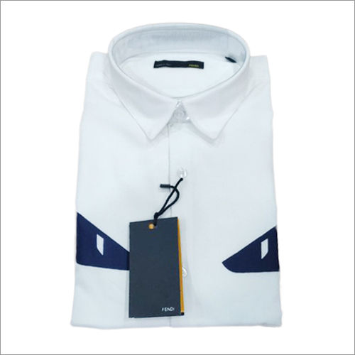 Mens Plain White Shirts