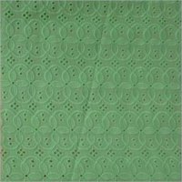 Cotton Allover Embroidery With Hole Design