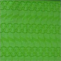 Cotton Allover Embroidery With Hole Design