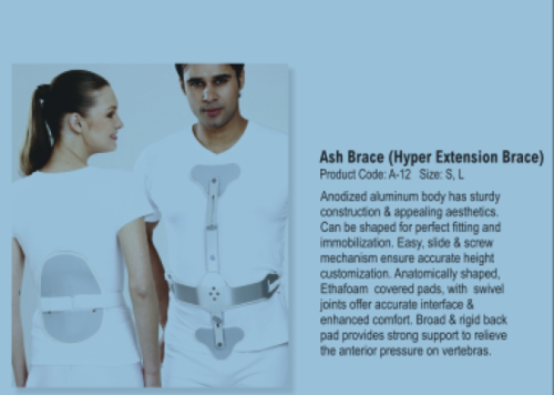 Tynor Ash brace ( Hyper extension Brace )- PC no-  A 12