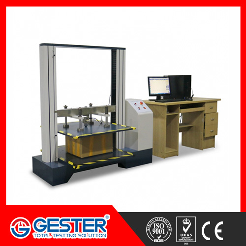Box Compression Tester - Max Capacity 100kN Plate Size 500x500 to 1200x1200mm | High Precision Testing Computer Control Display Adjustable Test Speed 0.001-500mm/min