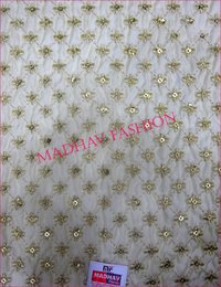 Premium Embroidered Dupatta Fabric made by Madhav Fashion