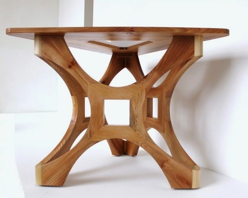 TRINGLE WOODEN DINING TABLE By ARVIND ART EXPORTS