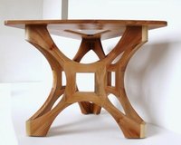 TRINGLE WOODEN DINING TABLE