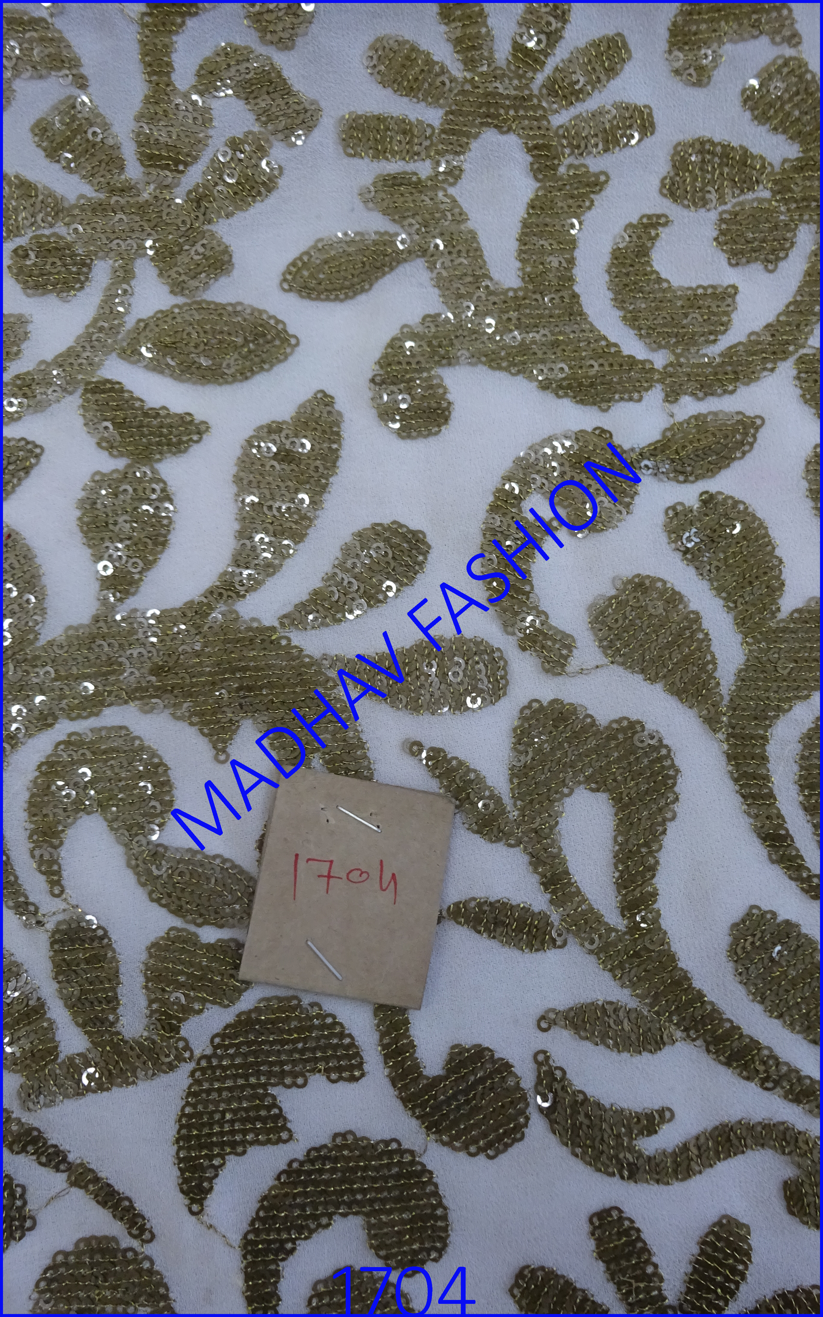 Fancy Gold Sequence Work