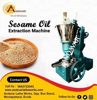 Sesame Oil Mill Machine