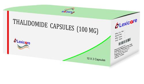 Thalidomide 100Mg Capsules Shelf Life: 2 Years
