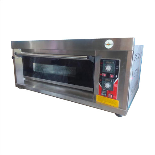 Semi Automatic 1 Gas Deck And 2 Tray Oven