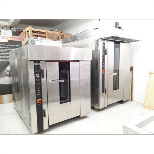 Rack Oven - Stainless Steel, 6X5X7 to 6X10X7 Inch | Fully Automatic, Electric Power Source, Grey Color
