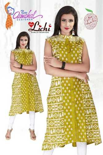 Ladies Sleeveless Kurtis