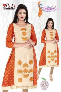 Ladies Handloom Cotton Kurtis