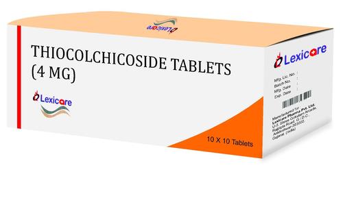Thiocolchicoside Tablets 4mg