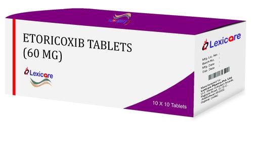 Etoricoxib Tablets 60mg By LEXICARE PHARMA PVT. LTD.