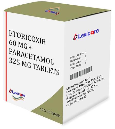 Etoricoxib and Paracetamol Tablets