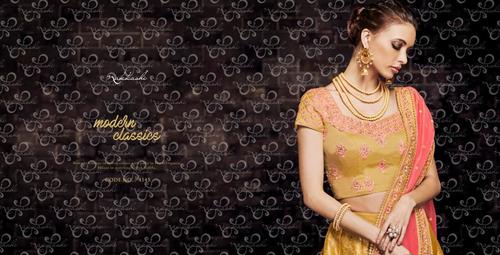 NEW STYLISH HEAVY  BRIDAL WEAR LEHNGA