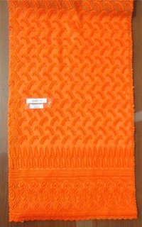 High Twist Voile Embroidered Fabric