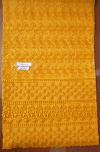 High Twist Voile Embroidered Fabric