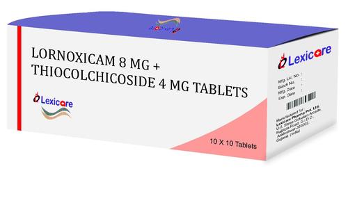 Lornoxicam and Thiocolchioside Tablets