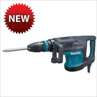 Makita Demolition Hammer - Metal, 500 Mm | 15 Joules Impact Energy, 1,500 Watts Power, Blue, 10.5 Kg Weight