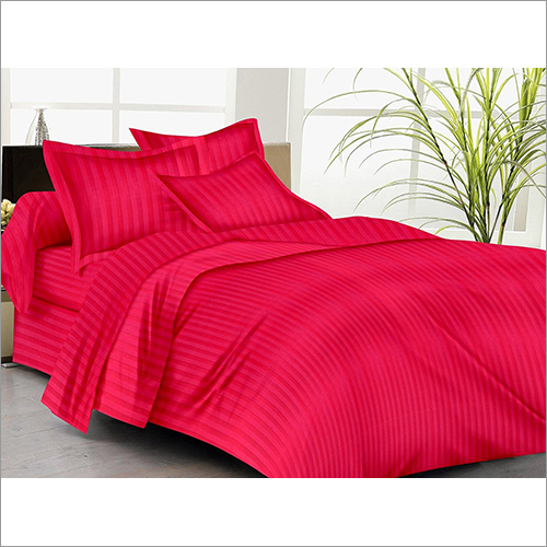 Red Bed Sheets With 2 Pillow Covers