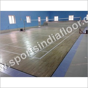 Badminton Court Hardwood Flooring