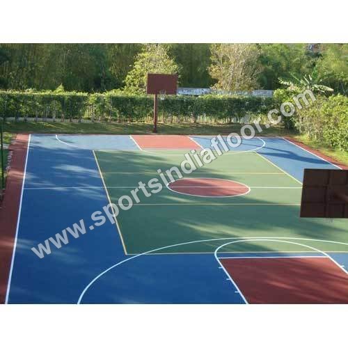 Synthetic Basketball Court Flooring